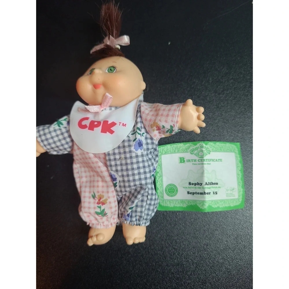 Lot of Vintage Cabbage Patch Kewpie‎ Matte Rugrat Miniature Dolls